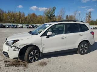 2018 Subaru Forester Limited with VIN JF2SJARC0JH454276, listed as a Copart auction lot 84271545 with 45,427 mi miles and Salvage title. Bid and sale history available at DreamBid. Image 1.