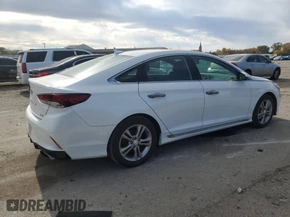 2018 Hyundai Sonata SEL with VIN 5NPE34AF7JH622364, listed as a Copart auction lot 91371035 with 137,985 mi miles and Clean title. Bid and sale history available at DreamBid. Image 3.
