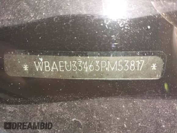 2003 BMW 3 Series 325xi with VIN WBAEU33463PM53817, listed as a IAAI auction lot 42067341 with 248,701 mi miles and . Bid and sale history available at DreamBid. Image 12.