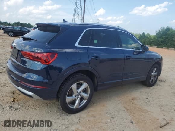 ✅ 2020 Audi Q3 Premium • VIN: WA1AECF34L1060655 • Lot: 59891475. Listed on Copart with 69,149 mi. Free auction sales archive from the USA and detailed vehicle history report at DreamBid. Image 3.