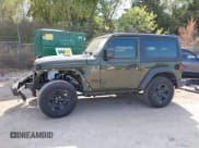 ✅ 2023 Jeep Wrangler Sport S • VIN: 1C4HJXAG0PW677979 • Lot: 43450033. Listed on IAAI with 8,803 mi. Free auction sales archive from the USA and detailed vehicle history report at DreamBid. Image 15.