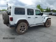 ✅ 2021 Jeep Wrangler Unlimited Sahara • VIN: 1C4HJXEG6MW743330 • Lot: 58504505. Listed on Copart with 48,067 mi. Free auction sales archive from the USA and detailed vehicle history report at DreamBid. Image 3.