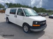 ✅ 2014 Chevrolet Express Cargo • VIN: 1GCSGAFX4E1163198 • Lot: 42931630. Listed on IAAI with 247,808 mi. Free auction sales archive from the USA and detailed vehicle history report at DreamBid. Image 1.