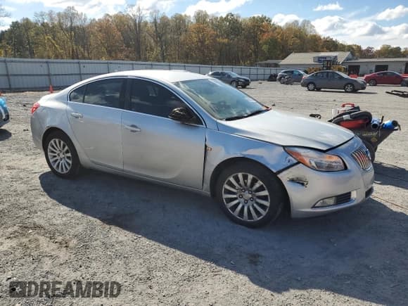 ✅ 2011 Buick Regal CXL RL1 • VIN: 2G4GN5EC7B9214858 • Lot: 89533035. Listed on Copart with 192,061 mi. Free auction sales archive from the USA and detailed vehicle history report at DreamBid. Image 4.