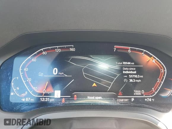 ✅ 2021 BMW 4 Series 430i • VIN: WBA23AT08MCH37209 • Lot: 55847705. Listed on Copart with 70,144 mi. Free auction sales archive from the USA and detailed vehicle history report at DreamBid. Image 9.