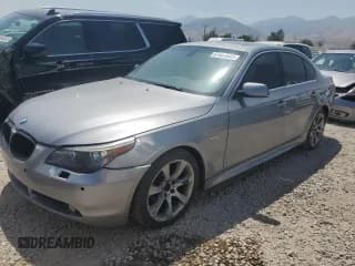 ✅ 2005 BMW 5 Series 545i • VIN: WBANB335X5CN63343 • Lot: 67865545. Listed on Copart with 111,460 mi. Free auction sales archive from the USA and detailed vehicle history report at DreamBid. Image 1.