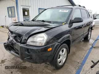 2008 Hyundai Tucson GLS z VIN KM8JM12B58U912894, wystawiony jako Copart lot #75886774 z przebiegiem 100 089 mil mil oraz Szkoda całkowita • Salvage title. Historia ofert i sprzedaży dostępna na DreamBid. Obrazek 1.