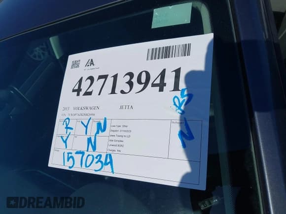 ✅ 2013 Volkswagen Jetta SE • VIN: 3VWDP7AJXDM426906 • Lot: 42713941. Wystawiony na IAAI z przebiegiem 157 034 mil. Bezpłatny archiwum sprzedaży aukcyjnych z USA i szczegółowy raport historii pojazdu na DreamBid. Zdjęcie 13.