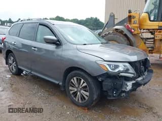 ✅ 2018 Nissan Pathfinder SV • VIN: 5N1DR2MM3JC665020 • Lot: 42949176. Listed on IAAI with 106,448 mi. Free auction sales archive from the USA and detailed vehicle history report at DreamBid. Image 1.