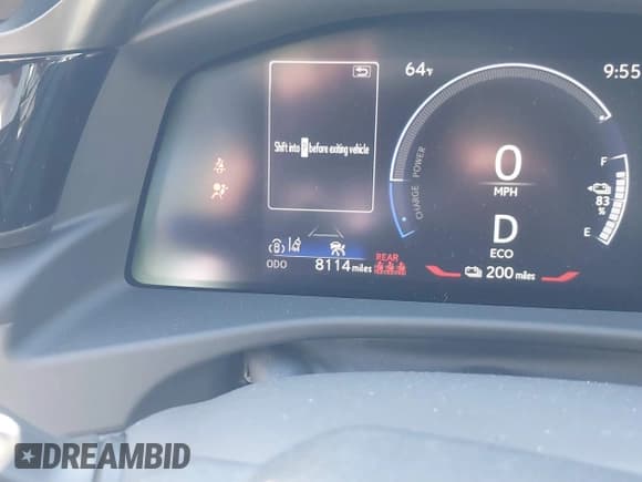 ✅ 2024 Lexus RZ 300e Premium • VIN: JTJABABB3RA002882 • Lot: 41262906. Listed on IAAI with 8,114 mi. Free auction sales archive from the USA and detailed vehicle history report at DreamBid. Image 16.