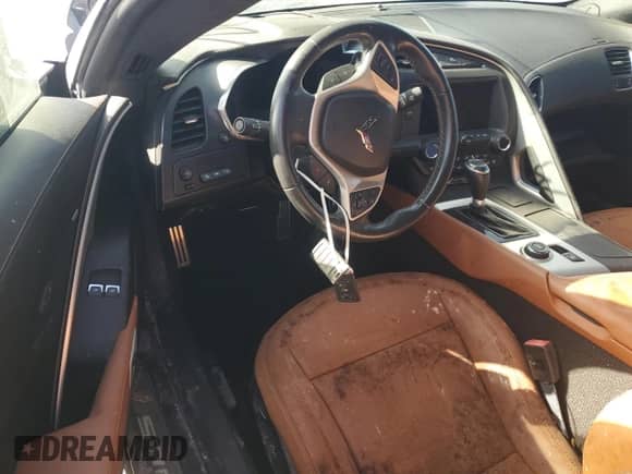 2015 Chevrolet Corvette 2LT with VIN 1G1YD2D76F5106922, listed as a Copart auction lot 73888084 with Not provided miles and Non repairable. Bid and sale history available at DreamBid. Image 8.