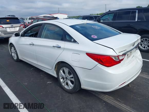 2011 Hyundai Sonata Limited with VIN 5NPEC4AC1BH135264, listed as a IAAI auction lot 43043169 with 214,399 mi miles and . Bid and sale history available at DreamBid. Image 3.