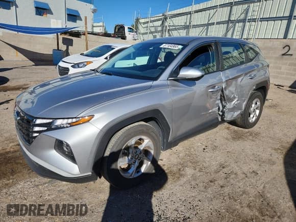 ✅ 2024 Hyundai Tucson SE • VIN: 5NMJA3DE3RH402987 • Lot: 87104965. Listed on Copart with 23,035 mi. Free auction sales archive from the USA and detailed vehicle history report at DreamBid. Image 1.