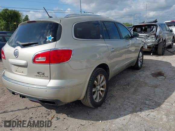 ✅ 2013 Buick Enclave Premium • VIN: 5GAKRDKD1DJ207584 • Lot: 42688200. Wystawiony na IAAI z przebiegiem 190 574 mil. Bezpłatny archiwum sprzedaży aukcyjnych z USA i szczegółowy raport historii pojazdu na DreamBid. Zdjęcie 4.