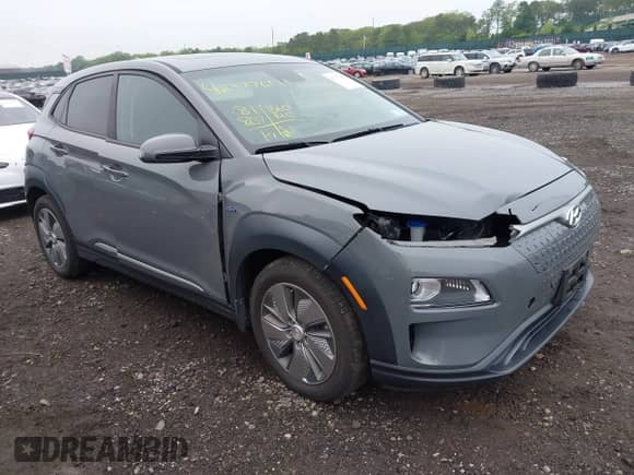 2019 Hyundai Kona Limited z VIN KM8K33AG3KU030355, wystawiony jako IAAI lot #42377611 z przebiegiem 81 807 mil mil oraz . Historia ofert i sprzedaży dostępna na DreamBid. Obrazek 1.