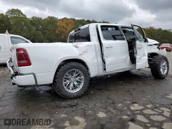 ✅ 2024 Ram 1500 Longhorn • VIN: 1C6SRFKT8RN230367 • Lot: 78368254. Listed on Copart with 11,703 mi. Free auction sales archive from the USA and detailed vehicle history report at DreamBid. Image 3.