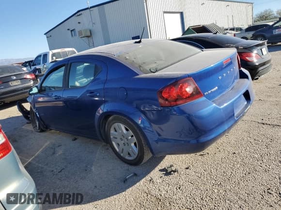 ✅ 2012 Dodge Avenger SE • VIN: 1C3CDZABXCN212230 • Лот: 83238514. Опубликован ранее на Copart с пробегом Не указан. Бесплатный доступ к архиву аукционных продаж из США и подробный отчёт об истории автомобиля на DreamBid. Изображение 2.