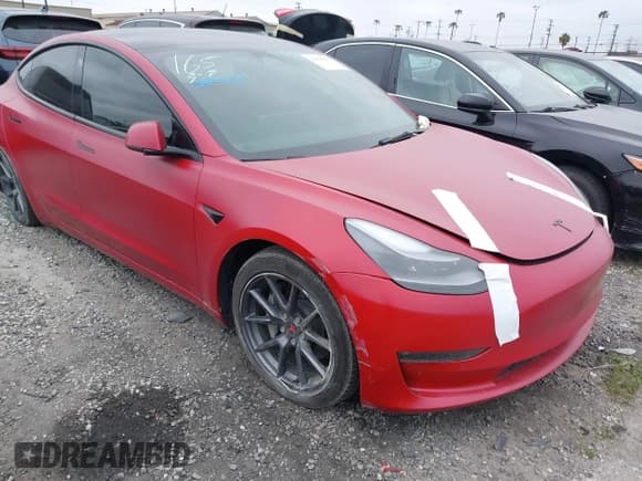 ✅ 2022 Tesla Model 3 Long Range • VIN: 5YJ3E1EB3NF273540 • Lot: 41978069. Wystawiony na IAAI z przebiegiem 27 247 mil. Bezpłatny archiwum sprzedaży aukcyjnych z USA i szczegółowy raport historii pojazdu na DreamBid. Zdjęcie 1.