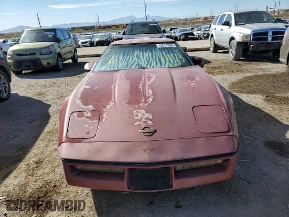 1987 Chevrolet Corvette with VIN 1G1YY2181H5117721, listed as a Copart auction lot 45817625 with Not provided miles and Clean title. Bid and sale history available at DreamBid. Image 5.