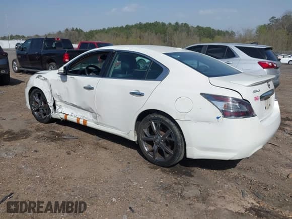 ✅ 2013 Nissan Maxima S • VIN: 1N4AA5AP5DC827013 • Lot: 41790540. Listed on IAAI with 165,734 mi. Free auction sales archive from the USA and detailed vehicle history report at DreamBid. Image 3.