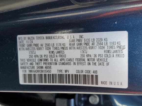 ✅ 2025 Mazda CX-50 Hybrid Premium Package • VIN: 7MMVAADWXSN105450 • Лот: 59684105. Опубликован ранее на Copart с пробегом Не указан. Бесплатный доступ к архиву аукционных продаж из США и подробный отчёт об истории автомобиля на DreamBid. Изображение 13.