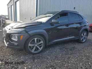 2020 Hyundai Kona Ultimate with VIN KM8K5CA56LU470483, listed as a Copart auction lot 63829965 with 50,835 mi miles and Salvage title. Bid and sale history available at DreamBid. Image 1.