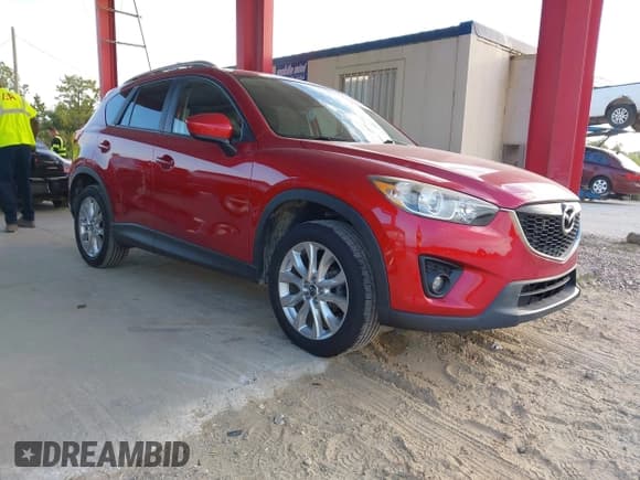 ✅ 2014 Mazda CX-5 Grand Touring • VIN: JM3KE4DY3E0424708 • Lot: 43349523. Wystawiony na IAAI z przebiegiem 75 283 mil. Bezpłatny archiwum sprzedaży aukcyjnych z USA i szczegółowy raport historii pojazdu na DreamBid. Zdjęcie 1.
