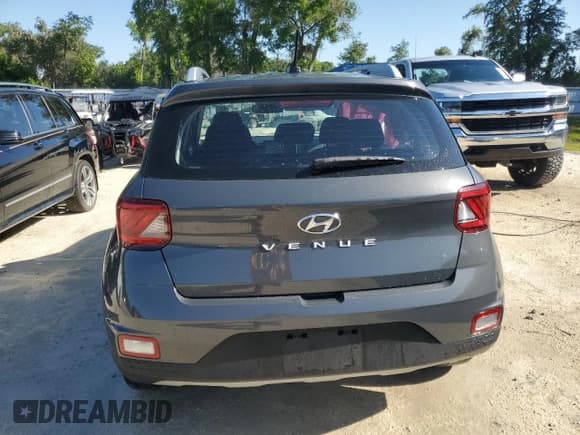 ✅ 2024 Hyundai Venue SEL • VIN: KMHRC8A30RU288593 • Lot: 52738305. Listed on Copart with 29,169 mi. Free auction sales archive from the USA and detailed vehicle history report at DreamBid. Image 6.