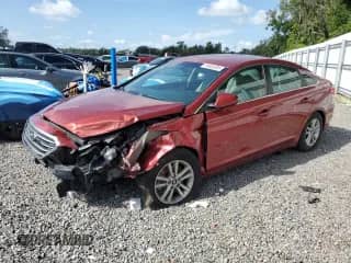 2016 Hyundai Sonata 2.4L z VIN 5NPE24AF9GH286146, wystawiony jako Copart lot #65406595 z przebiegiem Nie podano mil oraz Szkoda całkowita • Salvage title. Historia ofert i sprzedaży dostępna na DreamBid. Obrazek 1.