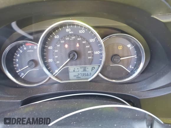 ✅ 2014 Toyota Corolla S Plus • VIN: 5YFBURHE8EP020429 • Lot: 43514375. Listed on IAAI with 273,563 mi. Free auction sales archive from the USA and detailed vehicle history report at DreamBid. Image 7.