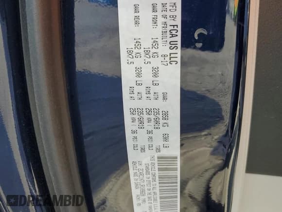 ✅ 2018 Chrysler Pacifica Hybrid Limited • VIN: 2C4RC1N71JR109620 • Lot: 82207345. Wystawiony na Copart z przebiegiem 115 531 mil. Bezpłatny archiwum sprzedaży aukcyjnych z USA i szczegółowy raport historii pojazdu na DreamBid. Zdjęcie 12.