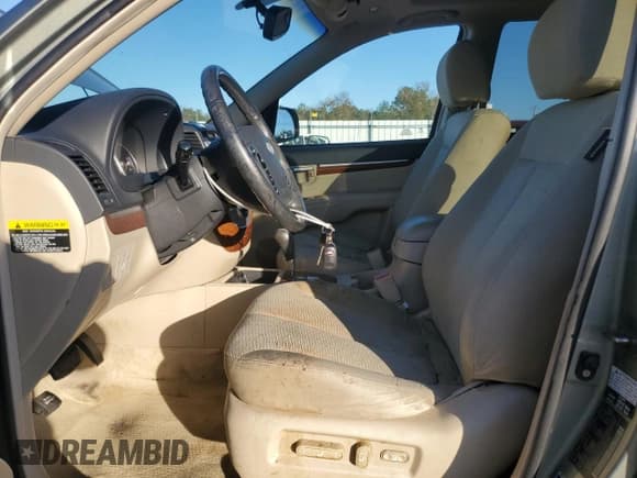 ✅ 2007 Hyundai Santa Fe SE • VIN: 5NMSH13E67H097018 • Lot: 83464244. Listed on Copart with 144,397 mi. Free auction sales archive from the USA and detailed vehicle history report at DreamBid. Image 7.