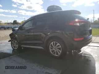 2018 Hyundai Tucson SEL z VIN KM8J3CA47JU701509, wystawiony jako Copart lot #90939625 z przebiegiem Nie podano mil oraz Czysty tytuł • Clean title. Historia ofert i sprzedaży dostępna na DreamBid. Obrazek 2.