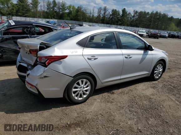 2019 Hyundai Accent SE z VIN 3KPC24A33KE087796, wystawiony jako Copart lot #52518864 z przebiegiem 20 538 mil mil oraz . Historia ofert i sprzedaży dostępna na DreamBid. Obrazek 3.