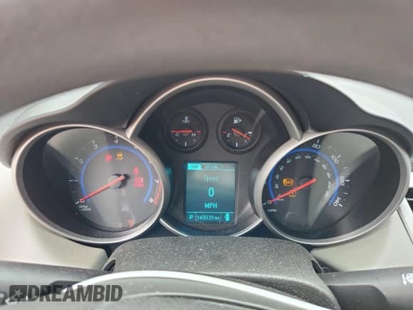 ✅ 2015 Chevrolet Cruze LS • VIN: 1G1PA5SH7F7223477 • Lot: 85753725. Listed on Copart with 149,039 mi. Free auction sales archive from the USA and detailed vehicle history report at DreamBid. Image 9.