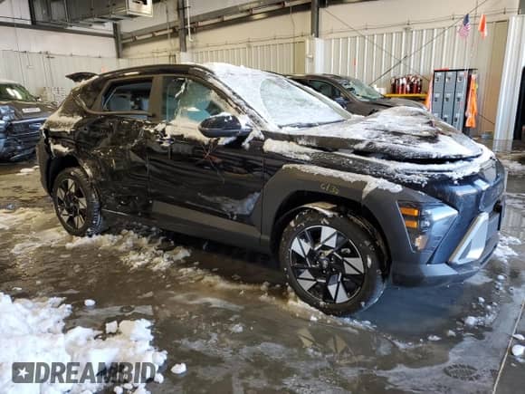 2024 Hyundai Kona SEL with VIN KM8HBCAB0RU174778, listed as a Copart auction lot 87528105 with 10,754 mi miles and Non repairable. Bid and sale history available at DreamBid. Image 4.