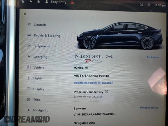 ✅ 2013 Tesla Model S Performance • VIN: 5YJSA1DP7DFP07140 • Lot: 90340515. Wystawiony na Copart z przebiegiem 92 686 mil. Bezpłatny archiwum sprzedaży aukcyjnych z USA i szczegółowy raport historii pojazdu na DreamBid. Zdjęcie 9.