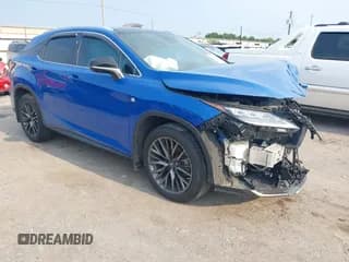 ✅ 2022 Lexus RX 350 F Sport • VIN: 2T2YZMDA2NC329410 • Лот: 43082489. Опубликован ранее на IAAI с пробегом 42 020 миль. Бесплатный доступ к архиву аукционных продаж из США и подробный отчёт об истории автомобиля на DreamBid. Изображение 1.
