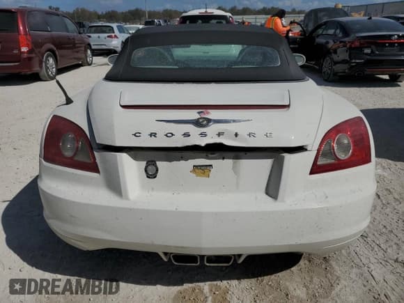 ✅ 2006 Chrysler Crossfire Limited • VIN: 1C3AN65L66X061661 • Lot: 75718584. Listed on Copart with Not provided. Free auction sales archive from the USA and detailed vehicle history report at DreamBid. Image 6.