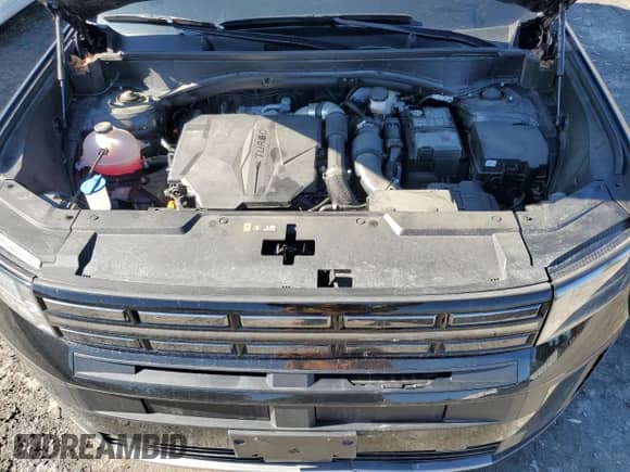 2024 Hyundai Santa Fe XRT with VIN 5NMP3DGL8RH016117, listed as a Copart auction lot 48553205 with 19,162 mi miles and Salvage title. Bid and sale history available at DreamBid. Image 12.