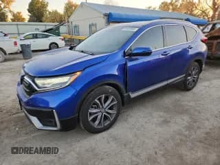 ✅ 2020 Honda CR-V Touring • VIN: 7FARW1H96LE000013 • Lot: 91433065. Wystawiony na Copart z przebiegiem 49 236 mil. Bezpłatny archiwum sprzedaży aukcyjnych z USA i szczegółowy raport historii pojazdu na DreamBid. Zdjęcie 1.