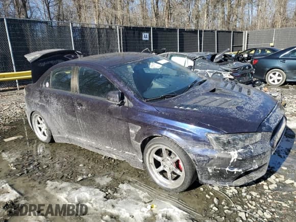 ✅ 2014 Mitsubishi Lancer Evolution GSR • VIN: JA32W8FV6EU010233 • Lot: 42787275. Wystawiony na Copart z przebiegiem 74 780 mil. Bezpłatny archiwum sprzedaży aukcyjnych z USA i szczegółowy raport historii pojazdu na DreamBid. Zdjęcie 4.