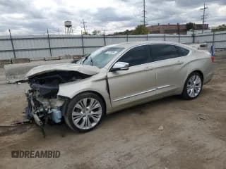 ✅ 2015 Chevrolet Impala LTZ • VIN: 2G1165S35F9186102 • Лот: 75720094. Опубликован ранее на Copart с пробегом 83 620 миль. Бесплатный доступ к архиву аукционных продаж из США и подробный отчёт об истории автомобиля на DreamBid. Изображение 1.