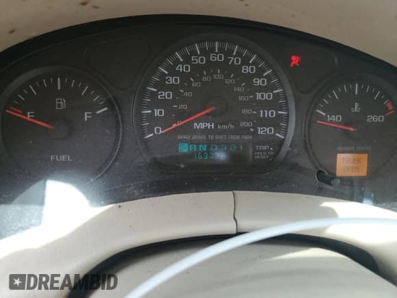 ✅ 2004 Chevrolet Impala • VIN: 2G1WF52E249256806 • Лот: 64923995. Опубликован ранее на Copart с пробегом 163 732 миль. Бесплатный доступ к архиву аукционных продаж из США и подробный отчёт об истории автомобиля на DreamBid. Изображение 9.