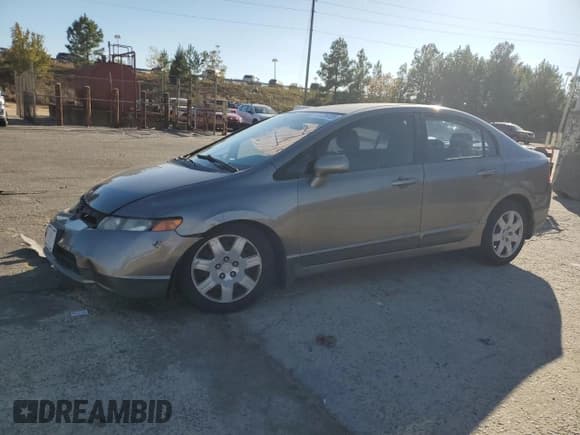 ✅ 2008 Honda Civic LX • VIN: 2HGFA16528H338573 • Lot: 90126725. Listed on Copart with 170,795 mi. Free auction sales archive from the USA and detailed vehicle history report at DreamBid. Image 1.