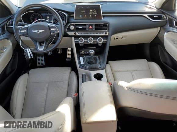 ✅ 2019 Genesis G70 Sport • VIN: KMTG24LA8KU016531 • Lot: 75009544. Wystawiony na Copart z przebiegiem 21 486 mil. Bezpłatny archiwum sprzedaży aukcyjnych z USA i szczegółowy raport historii pojazdu na DreamBid. Zdjęcie 8.