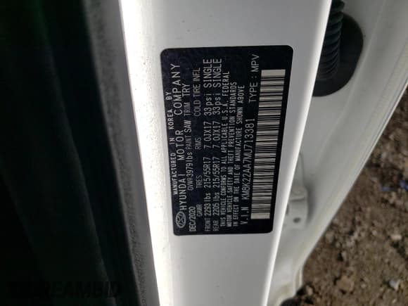 ✅ 2021 Hyundai Kona SEL • VIN: KM8K22AA7MU713381 • Лот: 69920345. Опубликован ранее на Copart с пробегом 48 983 миль. Бесплатный доступ к архиву аукционных продаж из США и подробный отчёт об истории автомобиля на DreamBid. Изображение 13.