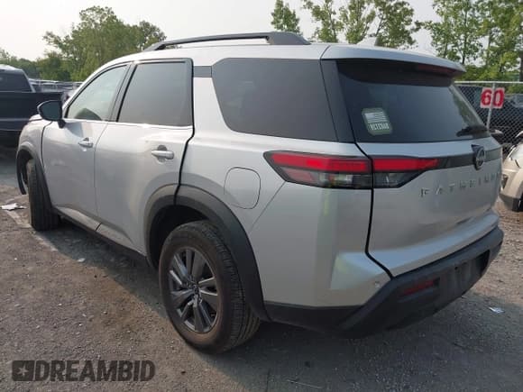 ✅ 2023 Nissan Pathfinder SV • VIN: 5N1DR3BC7PC250212 • Lot: 42405243. Listed on IAAI with 36,680 mi. Free auction sales archive from the USA and detailed vehicle history report at DreamBid. Image 3.