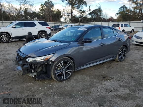 ✅ 2021 Nissan Sentra SR • VIN: 3N1AB8DV9MY211439 • Lot: 90748125. Wystawiony na Copart z przebiegiem 112 626 mil. Bezpłatny archiwum sprzedaży aukcyjnych z USA i szczegółowy raport historii pojazdu na DreamBid. Zdjęcie 1.