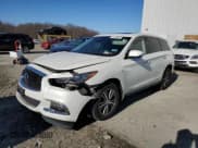 ✅ 2019 Infiniti QX60 Pure • VIN: 5N1DL0MM4KC561837 • Lot: 47443595. Listed on Copart with 143,473 mi. Free auction sales archive from the USA and detailed vehicle history report at DreamBid. Image 1.